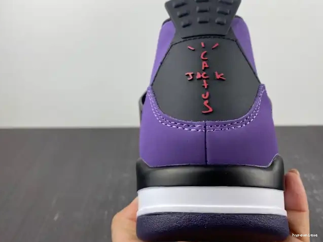 HYPE LN4 Family) Scott Purple and Retro Jordan 766296 (Friends 4 Travis 0506